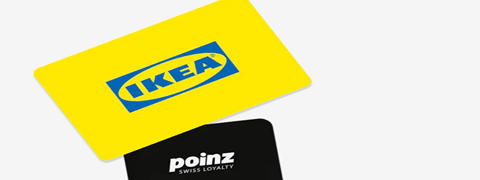 Sichere dir bei poinz Swiss Cards jetzt einen 150 CHF IKEA Coupon!