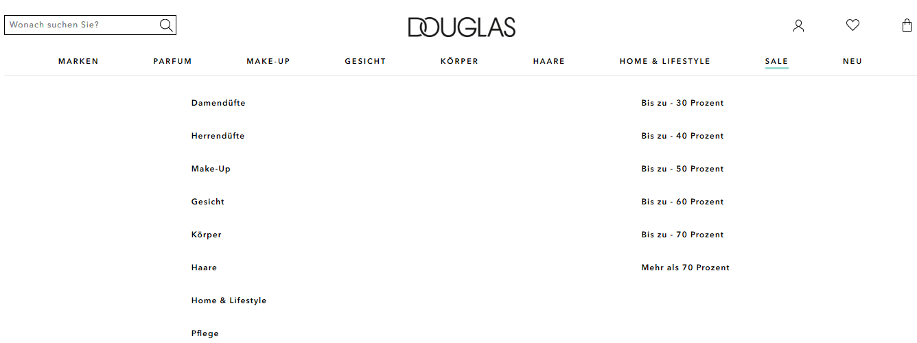 Die Douglas Sale Angebote
