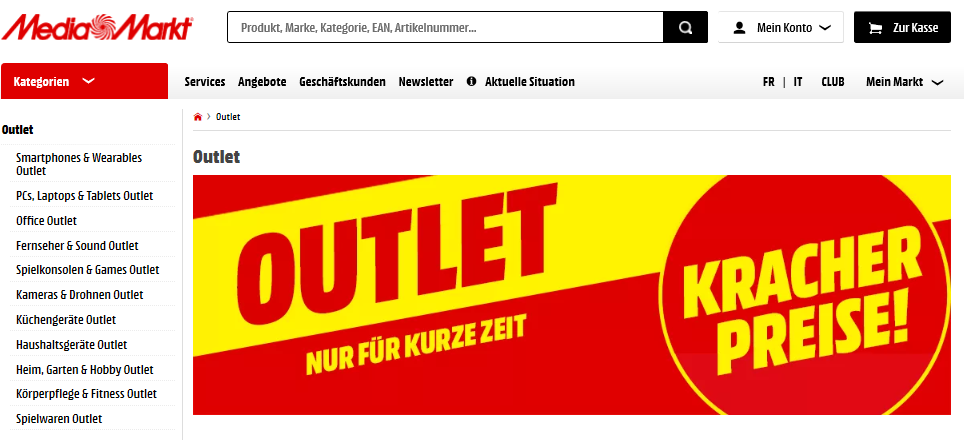 Outlet MediaMarkt