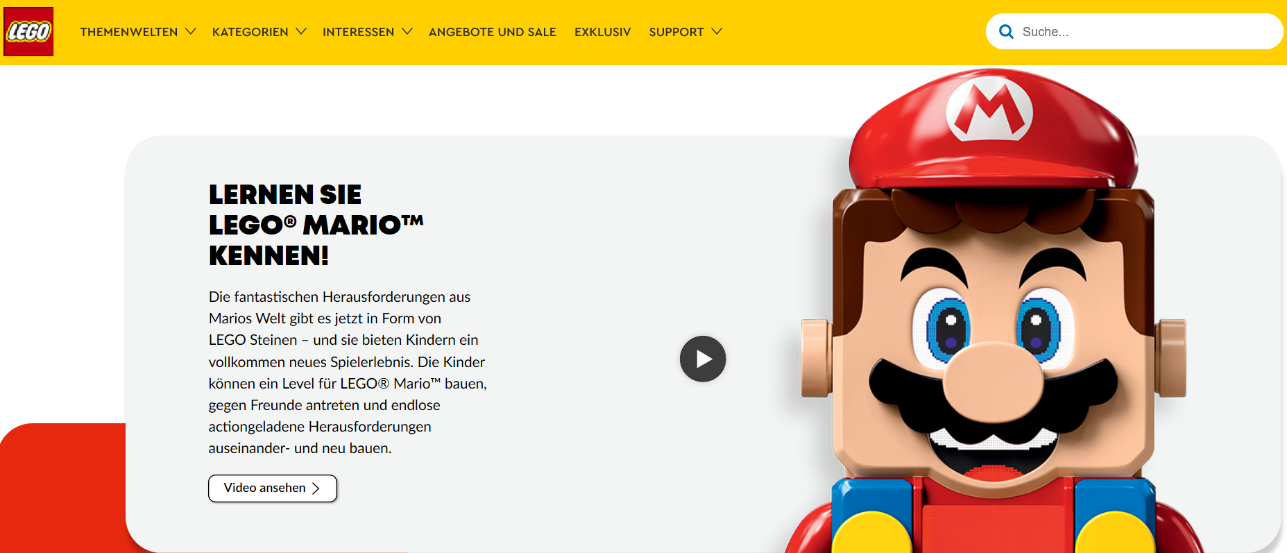 Lego Startseite