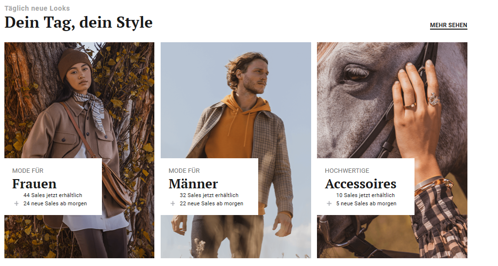 Die Zalando Verkaufsaktionen