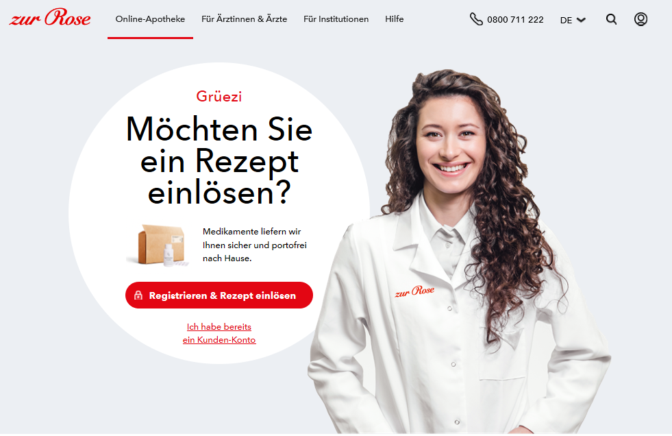 Zur Rose Startseite