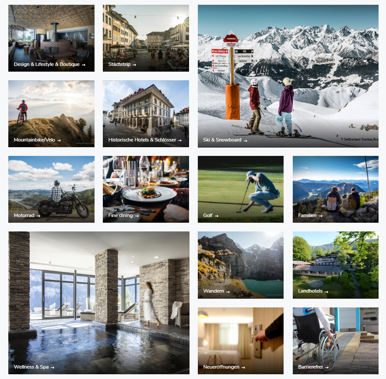 Hotelcard Erlebnisse