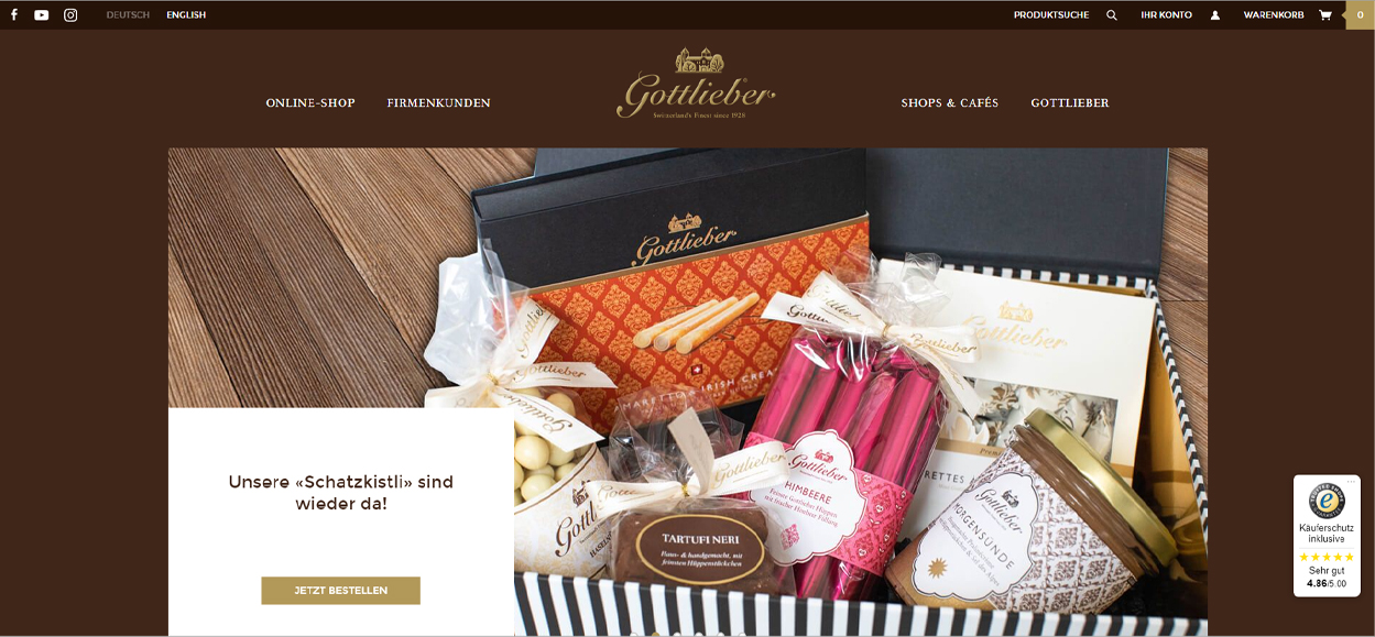 Gottlieber Startseite