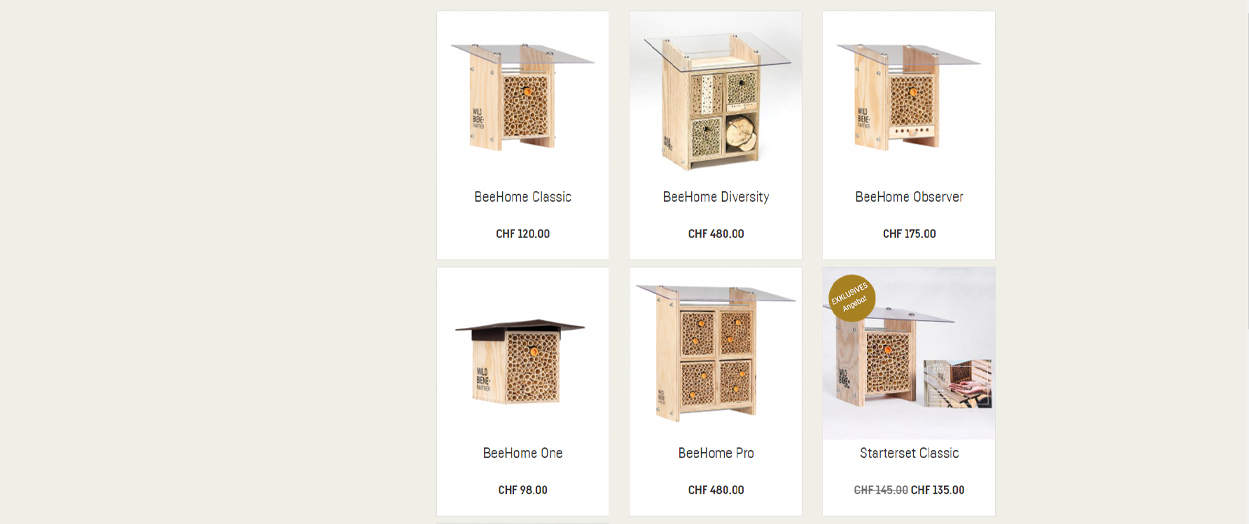 Wildbiene + Partner Produkte