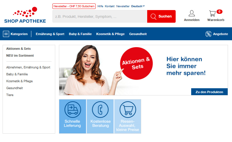 Shop Apotheke Gutschein nutzen und sparen