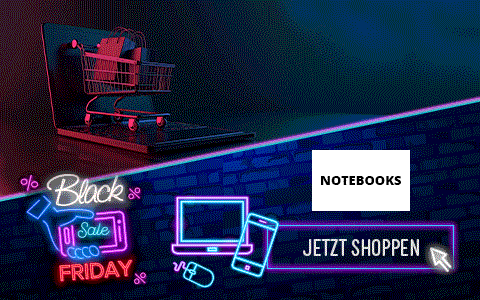 Innovative Notebooks warten mit Rabatt an Black Friday!