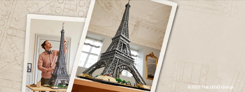 Neueinführung: Das exklusive LEGO® Eiffelturm Set 10307