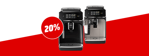 Brand Weeks: 20% Rabatt auf alle Kaffeevollautomaten von PHILIPS