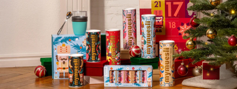Jetzt beim mymuesli: Weihnachtskollektionen