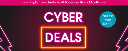 Cyber Deals!  Bis zu 77% Rabatt