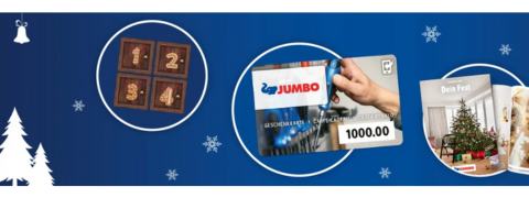 Jumbo Rabatt: Bis zu 50% auf das Weihnachtssortiment 