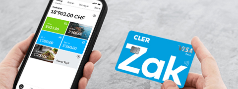 Zak Visa Debitkarte mit Mobile Payment vollkommen GRATIS