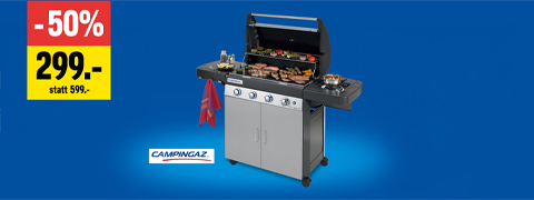 JUMBO Aktion: 50% Rabatt auf Campingaz Gasgrill JUMBO Aktion: 50% Rabatt auf Campingaz Gasgrill