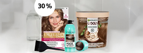 Back to School: 30% auf L’Oréal & Garnier Haar-Colorationen