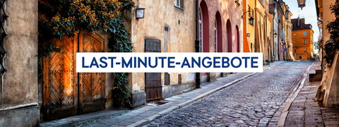 Last Minute mit bis zu 60% Rabatt: Hotel+Flug Angebote bei ebookers