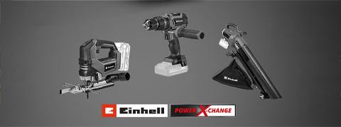 Einhell Staffelrabatt: 44 % auf 4 Geräte – Jetzt CHF 456.95 statt CHF 816.– bei JUMBO