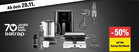 JUMBO Aktionen: 50 % Rabatt auf alle Satrap Produkte