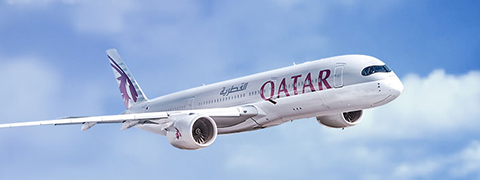 Bis zu 5% Rabatt Qatar Airways auf Flüge