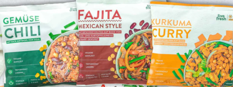 LiveFresh Coupon: 30% Rabatt auf vegane Fertiggerichte