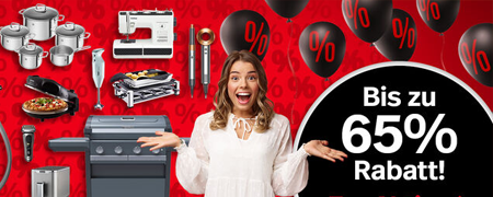 nettoshop Cyber Monday: Bis 65% Rabatt auf Haushaltsgeräte!