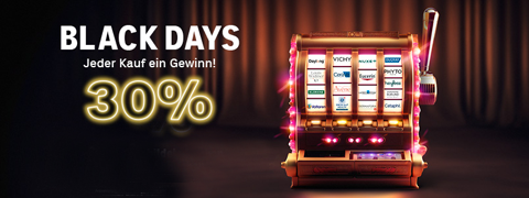 Coop Vitality Black Friday: 30% Rabatt auf ausgewählte Top-Marken
