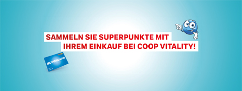 Coop Aktionen: Superpunkte sammeln und sparen!