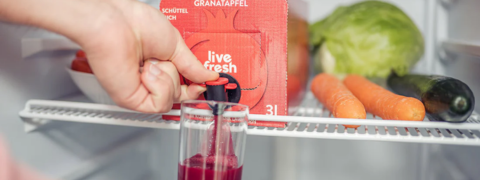 LiveFresh Promocode: 17% Rabatt auf Granatapfelsaft 3l
