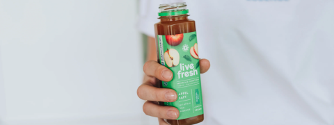LiveFresh Aktionscode: 30% Rabatt auf Apfelsaft