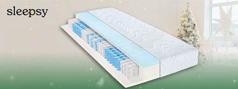 Matratzen Concord Angebote: -50% auf die Sleepsy Dreamora Spring Taschenfederkernmatratze