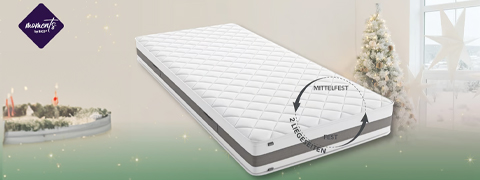 Matratzen Concord Angebote: 30% Rabatt auf die Moments by Bico DualZone Kaltschaummatratze