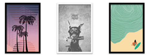 Stilvolle Kunst für dein Zuhause bei Nachtstyles