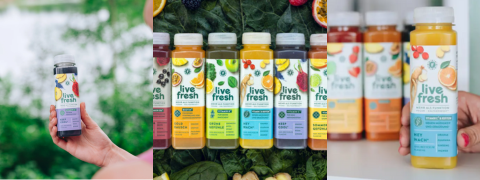 LiveFresh 20% Rabatt auf das Probierpaket mit allen Säften & Shots