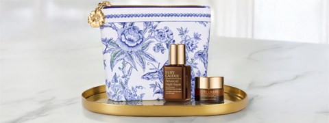 Estée Lauder Gutschein: Beauty-Tasche & 2 Minis im Wert von 86CHF Gratis