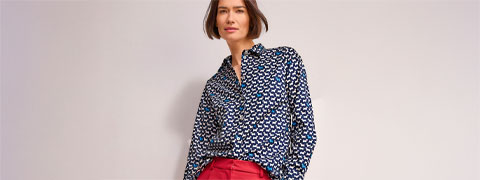 Walbusch Damen Blusen Angebot: 45% Rabatt auf zwei Baumwollblusen