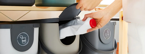Aktion: 12% Rabatt auf Abfallsysteme mit dem Rotho Rabattcode*