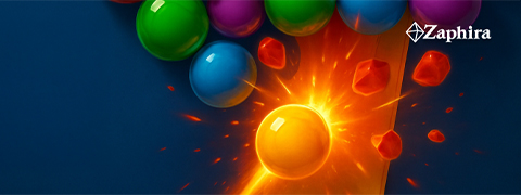 Online Spiel: Bubble Shooter – GRATIS bei Zaphira Games