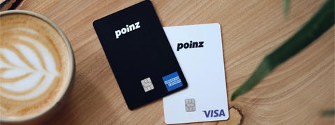 Doppelt profitieren: poinz Kreditkarte abschliessen & einmalig Cashback über rewardo sichern!