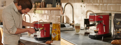 80CHF Rabatt auf die Tchibo »Lapressa« Siebträgermaschine