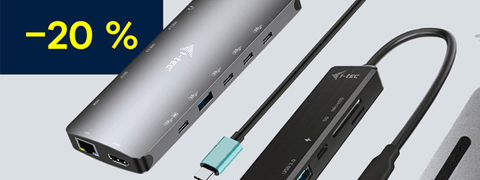 Conrad Gutschein: 20% Rabatt auf i-tec Produkte