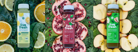 LiveFresh Voucher: Bis zu 30% Rabatt auf Säfte