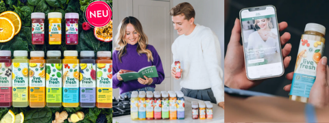 LiveFresh Gutschein: Bis zu 4% Rabatt auf Saftkuren