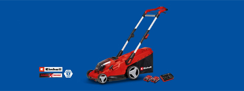 50% Rabatt auf den Einhell Rasenmäher mit dem Jumbo Gutschein