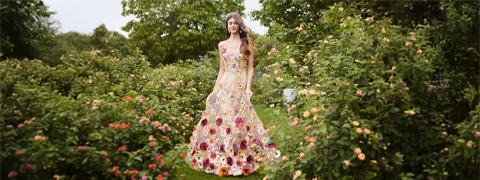 10% Rabatt auf neue florale Brautjungfernkleider mit dem AW Bridal Gutschein