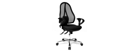 Office World Bürostuhl: 50% Rabatt auf den Topstar Organic Chrome Bürostuhl