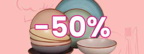 Conforama Angebot: Bis zu 50% Rabatt auf Geschirrsets