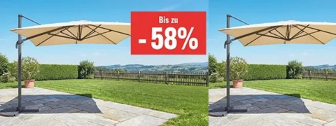 Jumbo Coupon: Bis zu 58% Rabatt auf Sonnenschutz