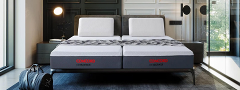 44% Rabatt + gratis Kissen auf die Concord Komfortschaum-Matratze Smart