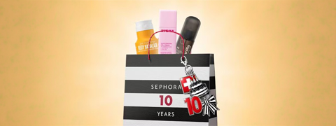 10 Jahre SEPHORA Schweiz: Bis zu 54% Rabatt auf Beauty-Favoriten