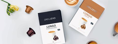 48 Kapseln geschenkt dank Fust Gutschein für Delizio